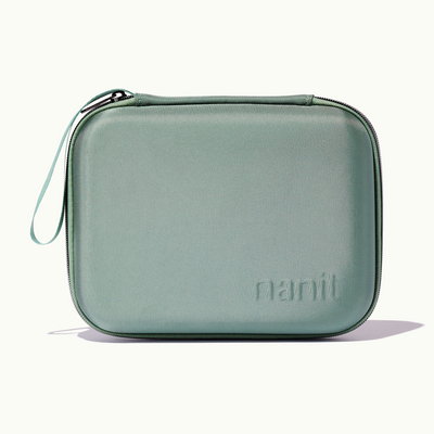 green travel case
