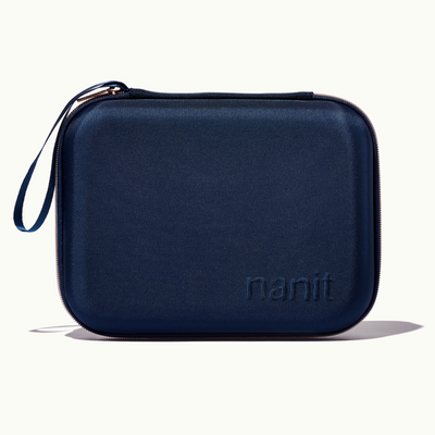 blue travel case 