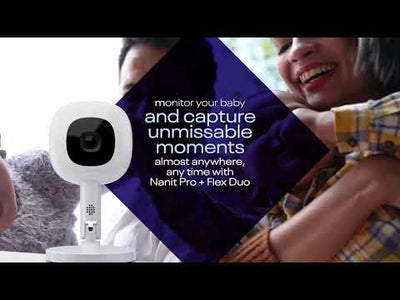 Image of nanit pro camera + flex stand video #mount_flex stand
